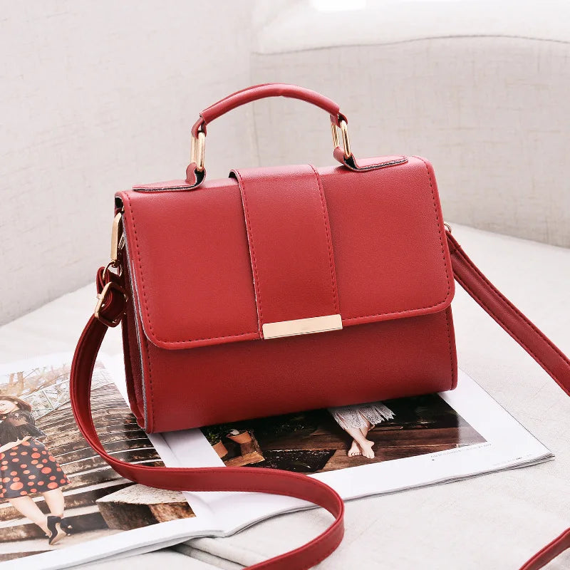Trendy Flap Sling Crossbody Bag – Chic & Versatile Leather Shoulder Purse for Women