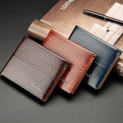 New Slim Short Men Wallets - Stylish Luxury Card Holder