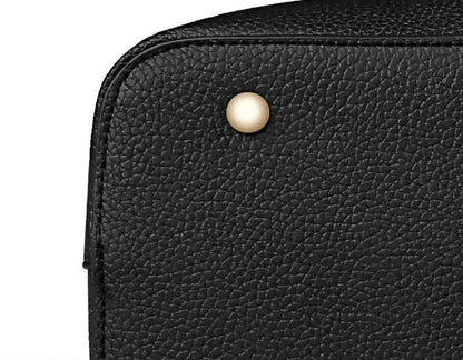 Women’s PU Leather Square Handbag – Stylish Large Tote & Crossbody Shoulder Bag