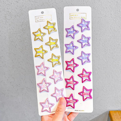 Vibrant Colorful Waterdrop Shape Hairpins