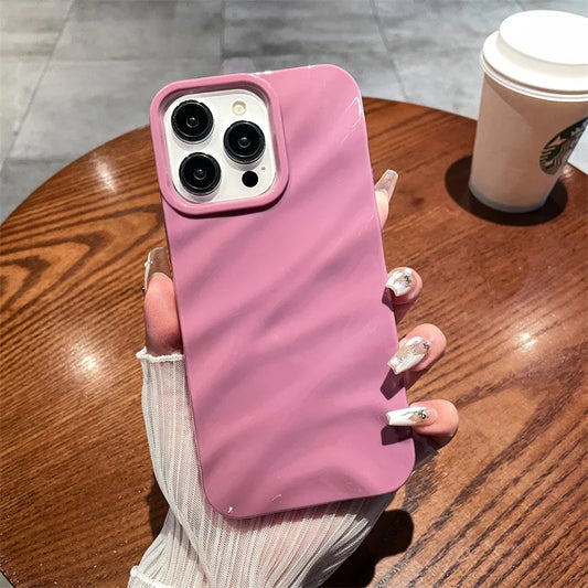 Vibrant Fashion Ripple Phone Case Soft Silicone Shockproof Cover