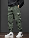 Elastic Waist Casual Pants for Men - Stretchy Comfort