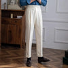 2023 Autumn/Winter Italian High-Waisted Casual Trousers