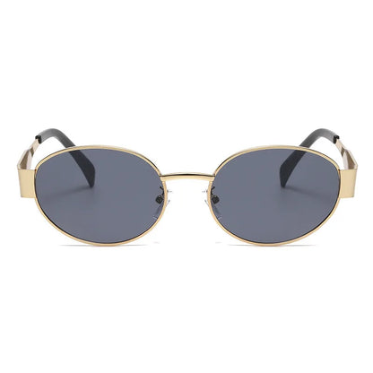 Stylish New Luxury Metal Brand Sunglasses with UV400 Protection