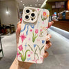 Vibrant Fruit Juice Flower Pattern Phone Case for Stylish Protection