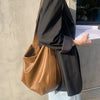 Vintage PU Leather Boston Bag – Stylish Pillow Design, Large-Capacity Tote & Crossbody Handbag