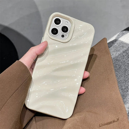 Vibrant Fashion Ripple Phone Case Soft Silicone Shockproof Cover