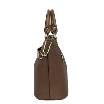 Fashionable Large-Capacity Tote Bag for Women – Stylish Shoulder Crossbody Handbag with Chain Detail