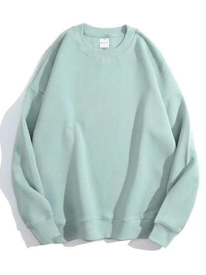 Premium Soft Cotton Pullover Trendy Oversized Sweatshirt for Women