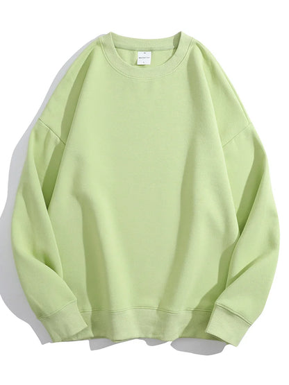 Premium Soft Cotton Pullover Trendy Oversized Sweatshirt for Women
