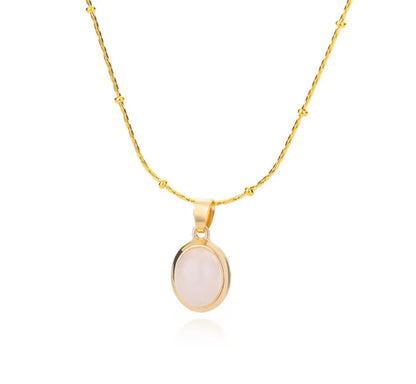 Elegant Zircon Teardrop Necklaces for Women Gift Jewelry