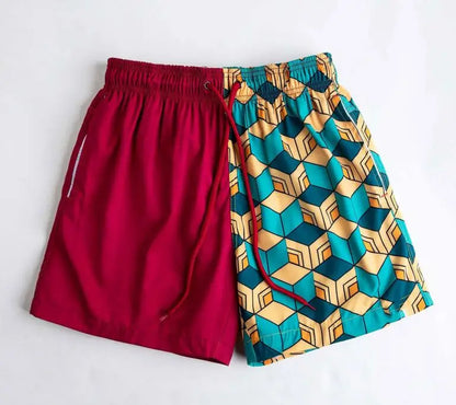 Anime Casual Shorts Men Women Manga Cartoon Sports Gym Shorts Fitness 3D Print Quick Dry Mesh Board Shorts Summer Male