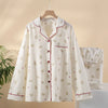 2025 New Spring/Summer Women's Cotton Pajama Set for Comfort