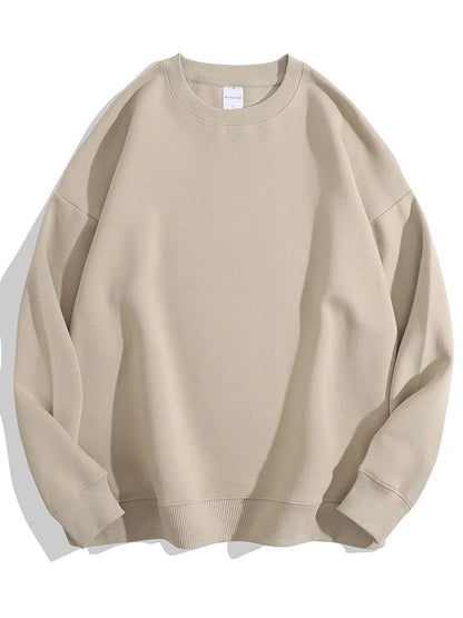 Premium Soft Cotton Pullover Trendy Oversized Sweatshirt for Women
