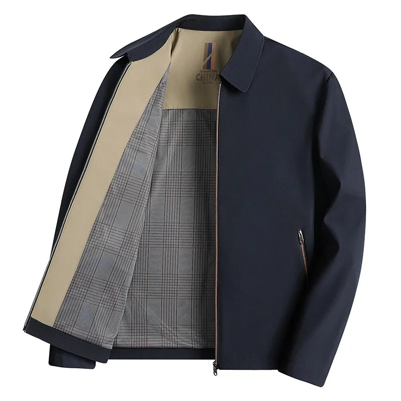 2024 New Men's Casual Jacket High Quality Spring Outwear