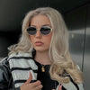 Stylish New Luxury Metal Brand Sunglasses with UV400 Protection