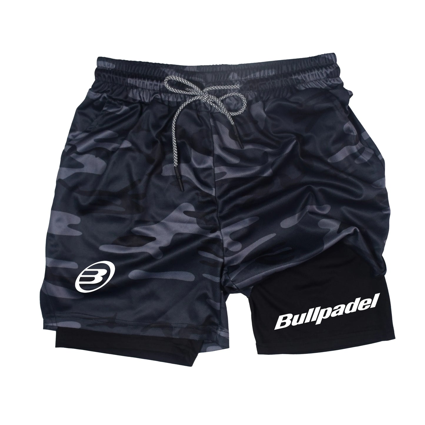 New Men's Sport Shorts Summer Male Breathable Tennis Bullpadel Shorts Quick-Drying Badminton Trousers Outdoor Running Sportwear