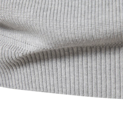 2023 New Autumn Cotton Zipper Cardigans for Men Warm Sweater