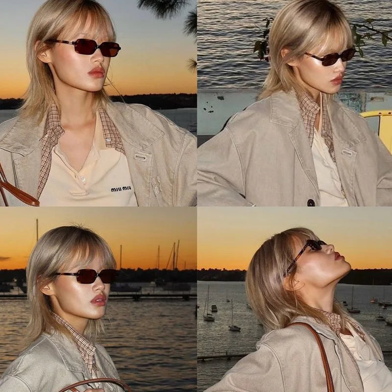 Stylish Retro Rectangle Sunglasses for Ultimate Style and UV Protection