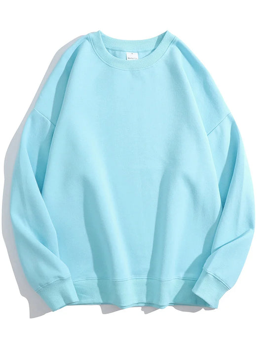 Premium Soft Cotton Pullover Trendy Oversized Sweatshirt for Women