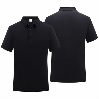 100% Cotton Solid Color Polo Shirt Casual Short Sleeve Lapel Unisex Shirt Fashion Apparel 9 Color Polo Shirt