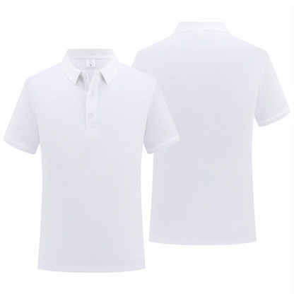 100% Cotton Solid Color Polo Shirt Casual Short Sleeve Lapel Unisex Shirt Fashion Apparel 9 Color Polo Shirt