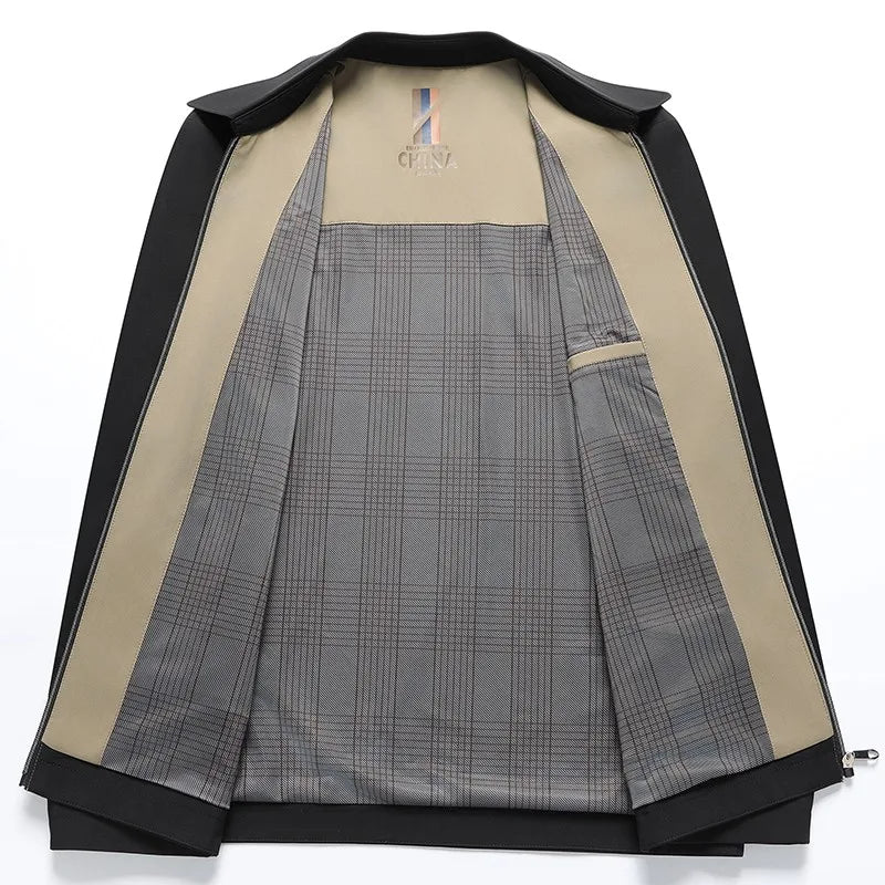 2024 New Men's Casual Jacket High Quality Spring Outwear