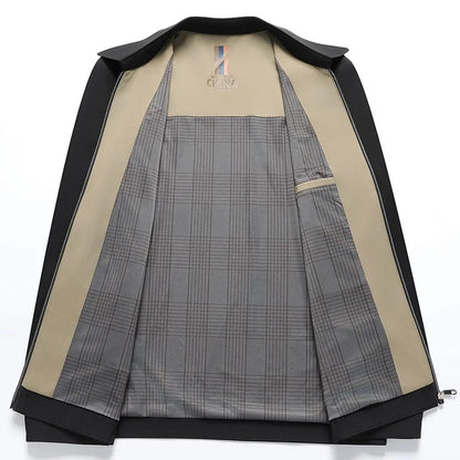 2024 New Men's Casual Jacket High Quality Spring Outwear