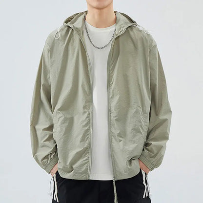Men's Lightweight Blue Cover Up for Sun Protection