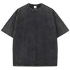 Unisex Vintage Heavyweight Washed T-Shirt – Retro Oversized Cotton Tee