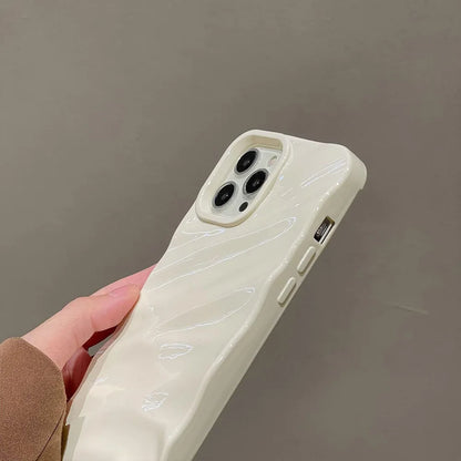 Vibrant Fashion Ripple Phone Case For iPhone 16 Pro Max Stylish Protection