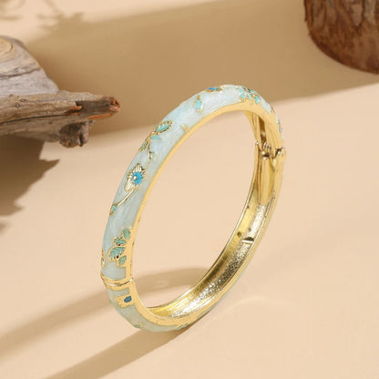 Stunning FTCY Vintage Bracelet For Women Elegant Ethnic Jewelry