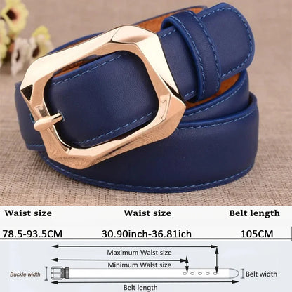 Stunning Women's Fashion Luxury Designer Belt for Versatile Wear