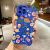 Vibrant Stylish Fruit Juice Flower Pattern Phone Case for iPhone