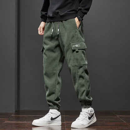 Elastic Waist Casual Pants for Men - Stretchy Comfort