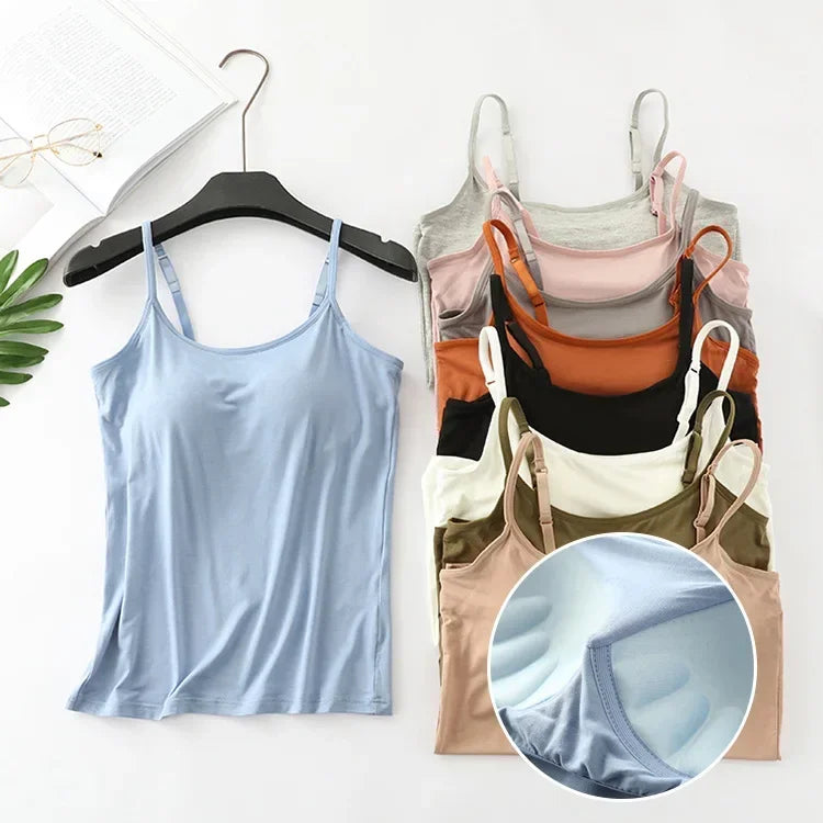 2025 New Modal Female Large Size Camisole for Comfort