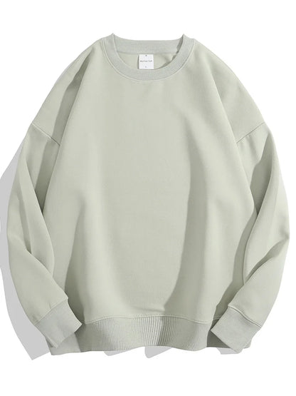 Premium Soft Cotton Pullover Trendy Oversized Sweatshirt for Women