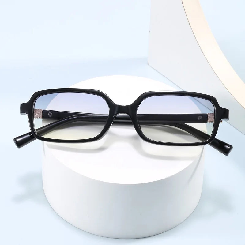 Chic Stylish Neutral New Square Sunglasses with UV Protection